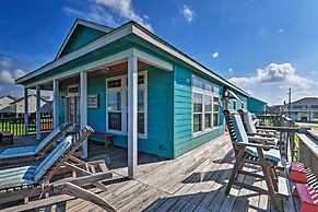 Walk to Crystal Beach: Coastal Home w/ Views!