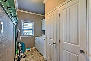 Walk to Crystal Beach: Coastal Home w/ Views!