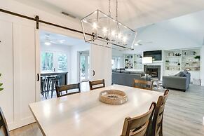 Golf, Dine & Swim: Sleek Palmetto Dunes Home!