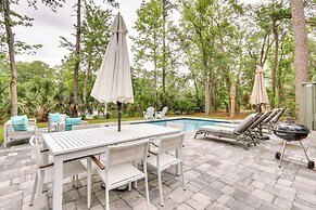 Golf, Dine & Swim: Sleek Palmetto Dunes Home!