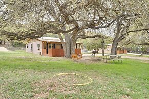 'cabana Luna' Cabin w/ Deck, Swing & Fire Pit!