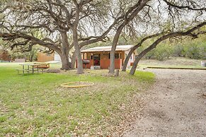 'cabana Luna' Cabin w/ Deck, Swing & Fire Pit!