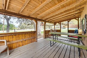 'cabana Luna' Cabin w/ Deck, Swing & Fire Pit!