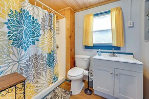 'cabana Luna' Cabin w/ Deck, Swing & Fire Pit!