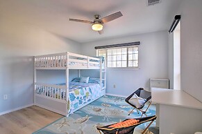 Sunny Lakefront Escape w/ Private Beach & Deck