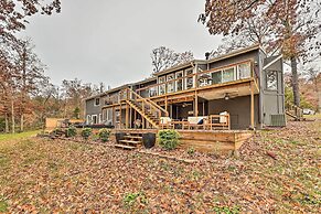 Lakefront Rogers Getaway w/ Hot Tub & Deck!