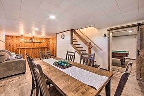 Marietta Home w/ Private Hot Tub, Pool Table!