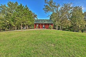 Hillside Cabin on 43 Acres w/ Private Lake & View!