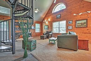 Hillside Cabin on 43 Acres w/ Private Lake & View!