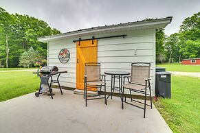 Fife Lake Farmhouse w/ Peaceful Yard & Fire Pit!