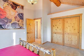 Spacious Fairplay Log Home w/ Patio & Fire Pit!