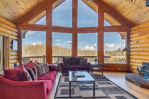 Spacious Fairplay Log Home w/ Patio & Fire Pit!