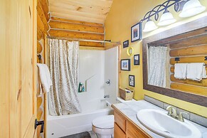 Spacious Fairplay Log Home w/ Patio & Fire Pit!