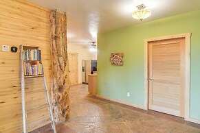 Spacious Fairplay Log Home w/ Patio & Fire Pit!