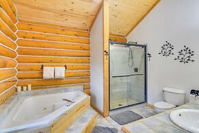 Spacious Fairplay Log Home w/ Patio & Fire Pit!