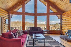 Log Home w/ New Concrete Patio & Fire Pit!