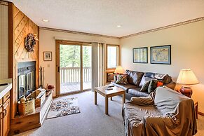 Condo on First Green w/ Deck at Schuss Mountain!