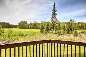 Condo on First Green w/ Deck at Schuss Mountain!