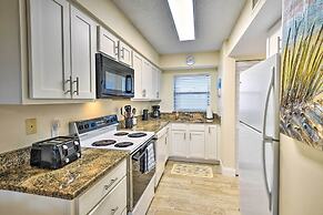 Sun-soaked Condo w/ Balcony - Steps to Beach!