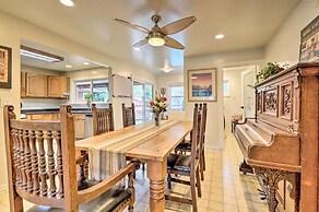 Wine Country Retreat at Private Creekside House!