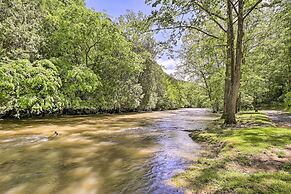 Private Riverfront Escape w/ Fire Pit & Grill