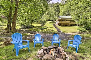 Private Riverfront Escape w/ Fire Pit & Grill