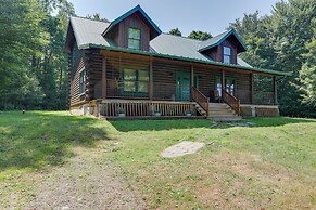 Panama Cabin on 36 Acres w/ Hot Tub & Trails!