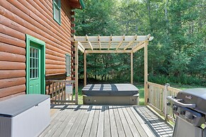 Panama Cabin on 36 Acres w/ Hot Tub & Trails!