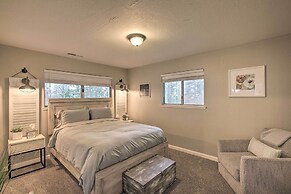 Forest-view Deck + Fire Pits: Pine Grove Retreat!