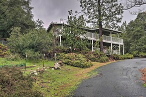 Forest-view Deck + Fire Pits: Pine Grove Retreat!