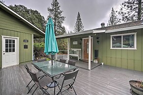 Forest-view Deck + Fire Pits: Pine Grove Retreat!