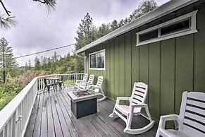 Forest-view Deck + Fire Pits: Pine Grove Retreat!