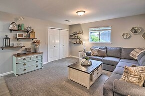 Forest-view Deck + Fire Pits: Pine Grove Retreat!