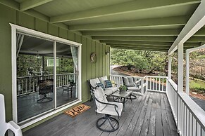 Forest-view Deck + Fire Pits: Pine Grove Retreat!