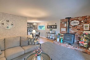 Forest-view Deck + Fire Pits: Pine Grove Retreat!