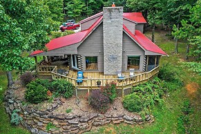Charming Cabin w/ Hot Tub, Fire Pit & Views!