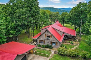 Charming Cabin w/ Hot Tub, Fire Pit & Views!