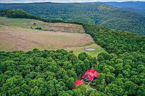 Charming Cabin w/ Hot Tub, Fire Pit & Views!
