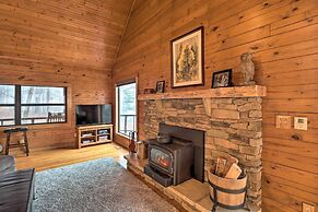Charming Cabin w/ Hot Tub, Fire Pit & Views!