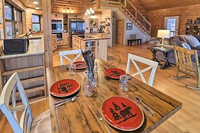 Charming Cabin w/ Hot Tub, Fire Pit & Views!