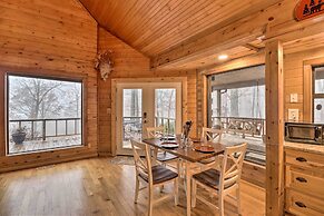 Charming Cabin w/ Hot Tub, Fire Pit & Views!