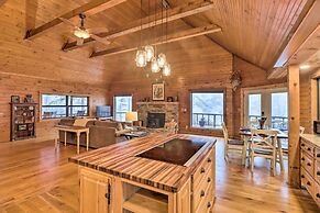 Charming Cabin w/ Hot Tub, Fire Pit & Views!