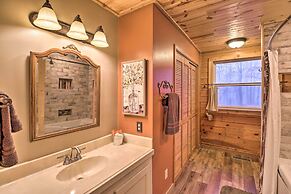 Charming Cabin w/ Hot Tub, Fire Pit & Views!