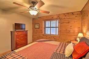 Charming Cabin w/ Hot Tub, Fire Pit & Views!