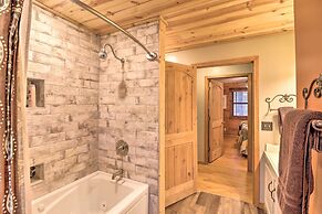 Charming Cabin w/ Hot Tub, Fire Pit & Views!
