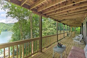 Nantahala Lake Family Home w/ Private Dock & Views