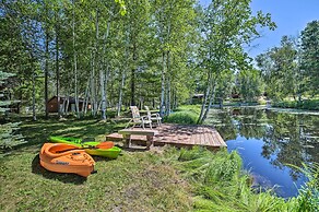 Atlanta Waterfront Cabin w/ Dock & Kayaks!