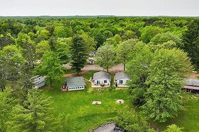 Lakeside Cabin w/ Fire Pit: Near Pine Point Park!