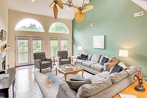 2-story Deck: Waterfront Lake Lure Home!