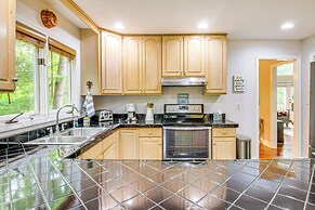 2-story Deck: Waterfront Lake Lure Home!